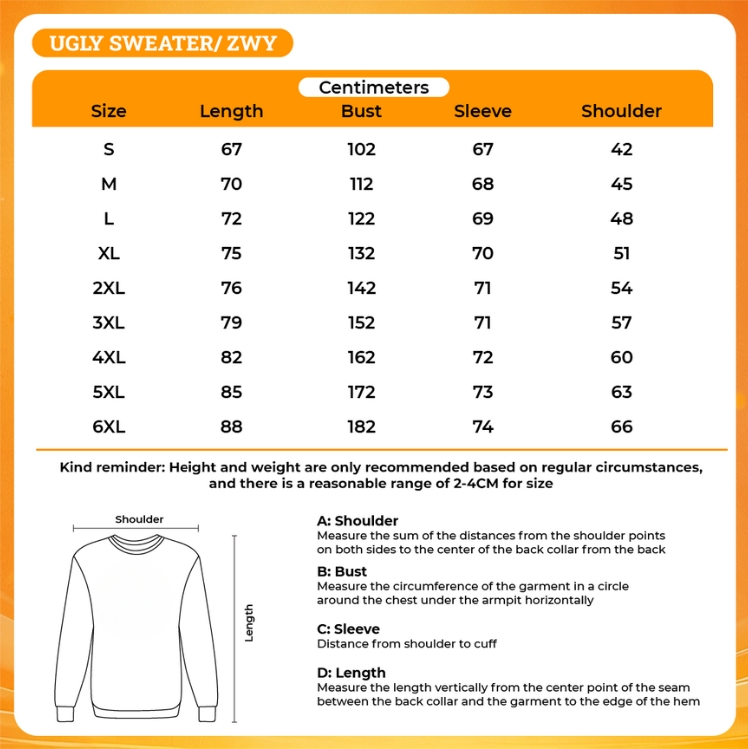 3D UGLY SWEATER - Gravity Falls Store